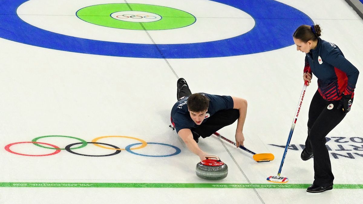 Čeští curleři se s olympiádou rozloučili vítězstvím nad Estonskem