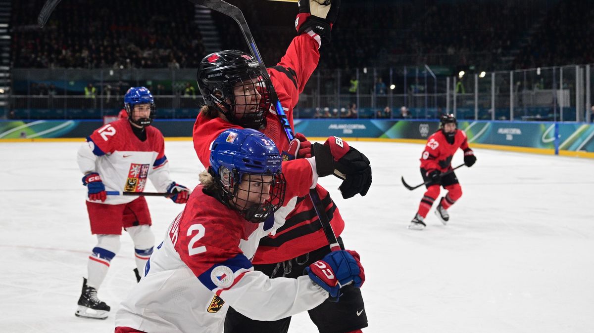 Skupinu české hokejistky zakončily prohrou 1:5 s Kanadou