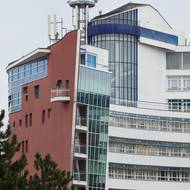 Podnik výpočetní techniky v Libni - architekt Jan Hančl.