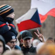 Demonstrace v Plzni.
