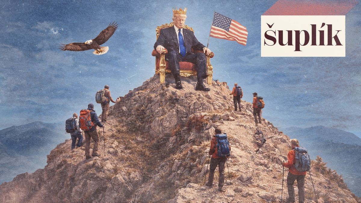 Šuplík: Chystá se Trumpův kopec, top level kultu osobnosti