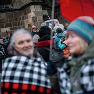 Demonstrace v Plzni.