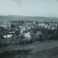 Doupov - historické foto.