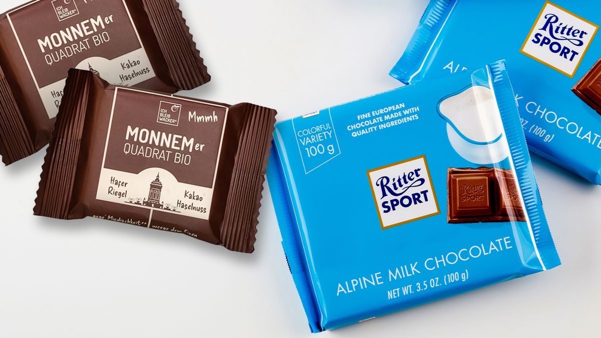 Boj o kvadrát. Čokoládovna Ritter Sport si pro sebe nárokuje čtverec