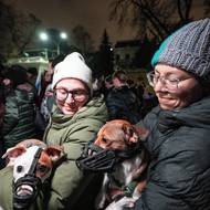 Tyto dvě Rusky přijely na akci až z Berlína. Z Ruska utekly v roce 2014, hned po okupaci Krymu.