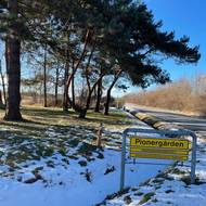 Muniční středisko nedaleko města.