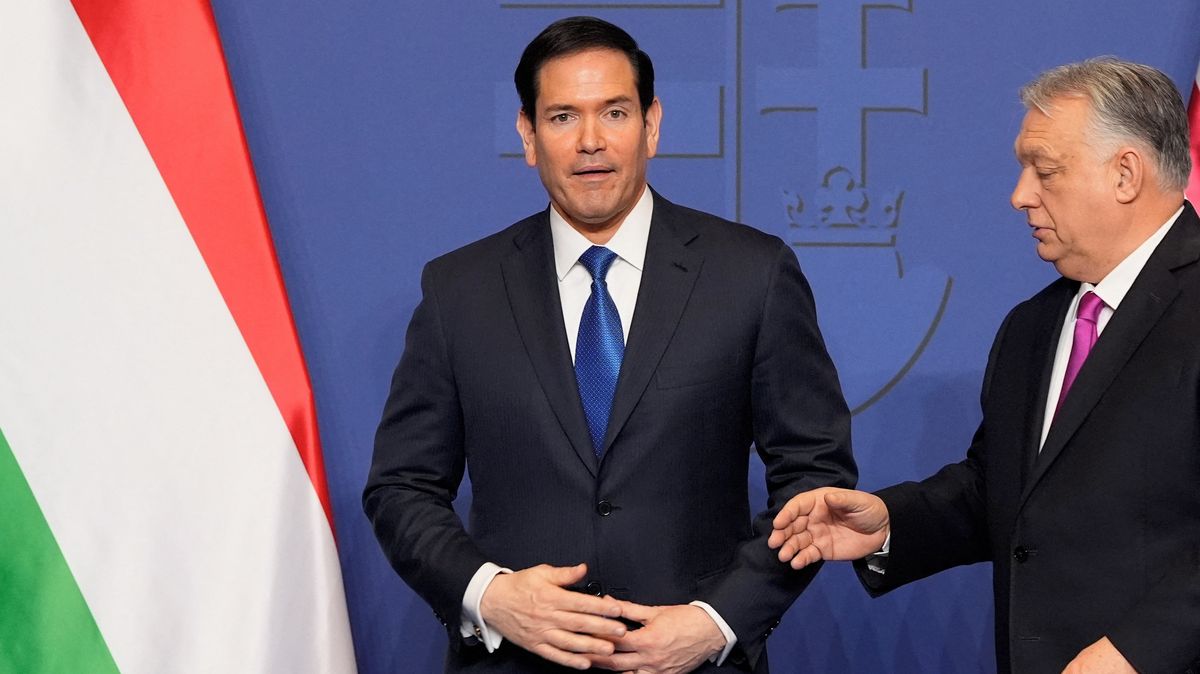 Evropu Rubio uchlácholil, pak odjel za Ficem a Orbánem