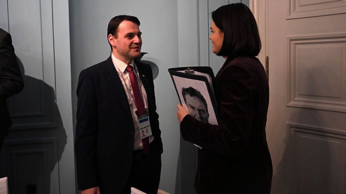 Macinka se sešel s Cichanouskou, ujistil ji o podpoře běloruské opozice