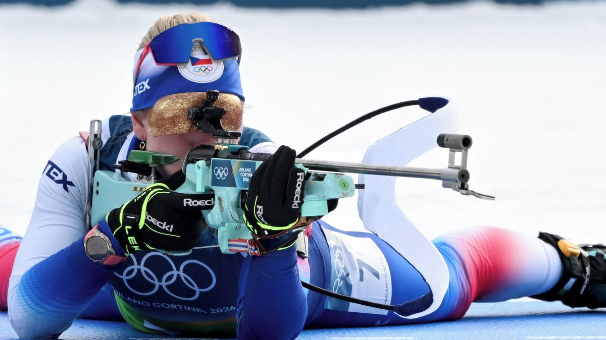 České biatlonistky do posledního úseku bojovaly o medaile, skončily páté