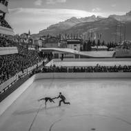 Výjimka z konstatování o diváckém nezájmu. Na krasobruslení Italové přišli, rozhodně nejen díky kráse areálu pod širým nebem