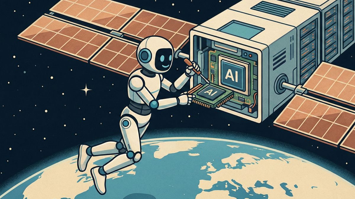 Datová centra na oběžné dráze? Vzdálená, ale nikoliv nereálná vize