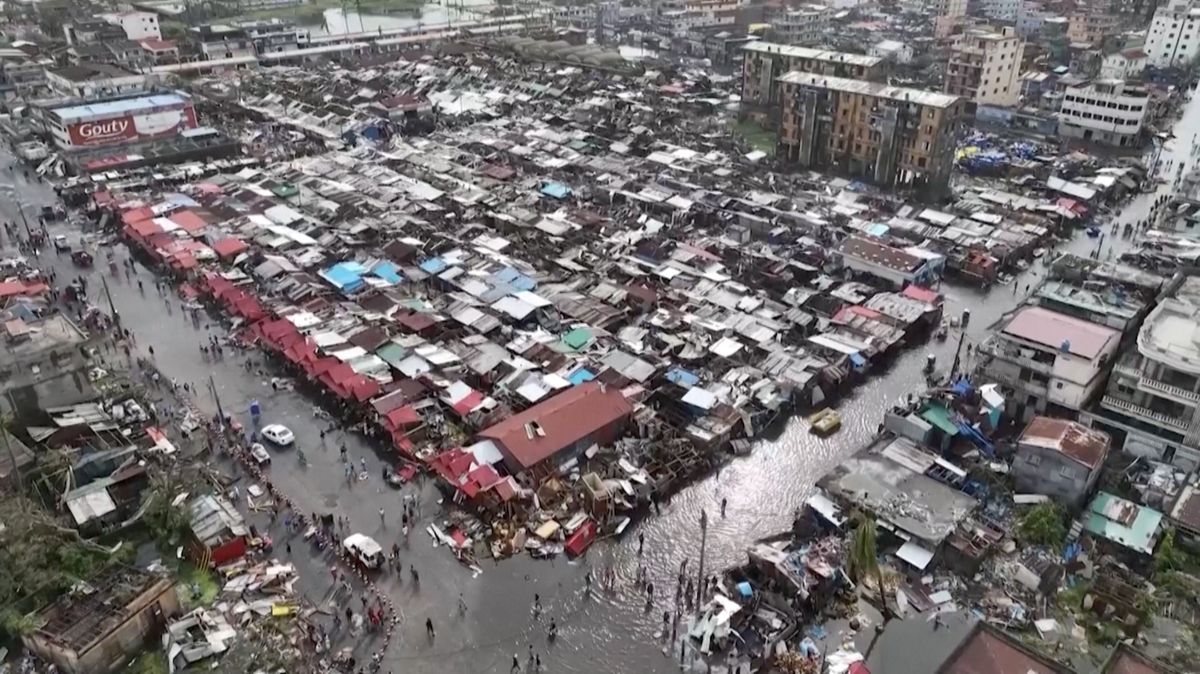 Obrazem: Spoušť na Madagaskaru po tropickém cyklonu