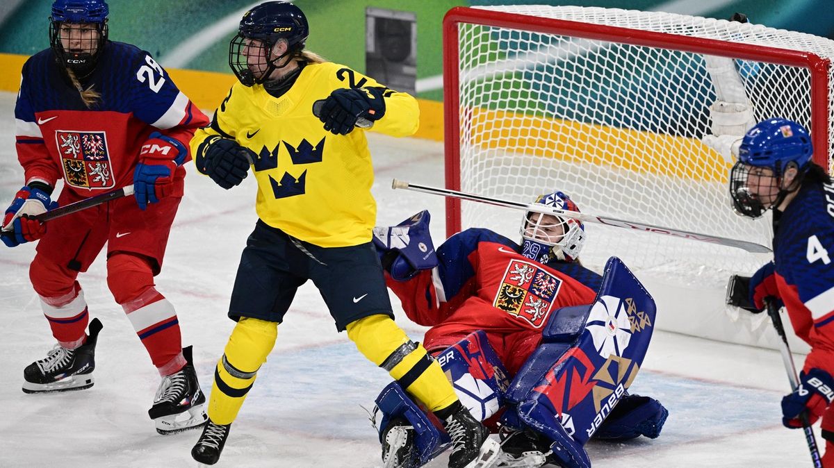 České hokejistky medaili nezískají, ve čtvrtfinále podlehly Švédsku 0:2