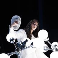 Jakub Tvrdík jako Tybalt a Aneta Kalertová v roli Julie.