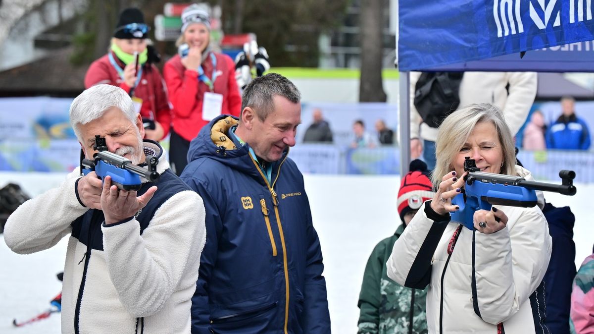 Pavel si na Olympijském festivalu zkusil curling, hokej i střelbu