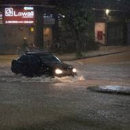 Prudké deště ve čtvrtek znovu sužovaly brazilský stát Minas Gerais. Snímek byl pořízen ve čtvrtek 26. února. 