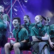 Snímek z inscenace Havěť.