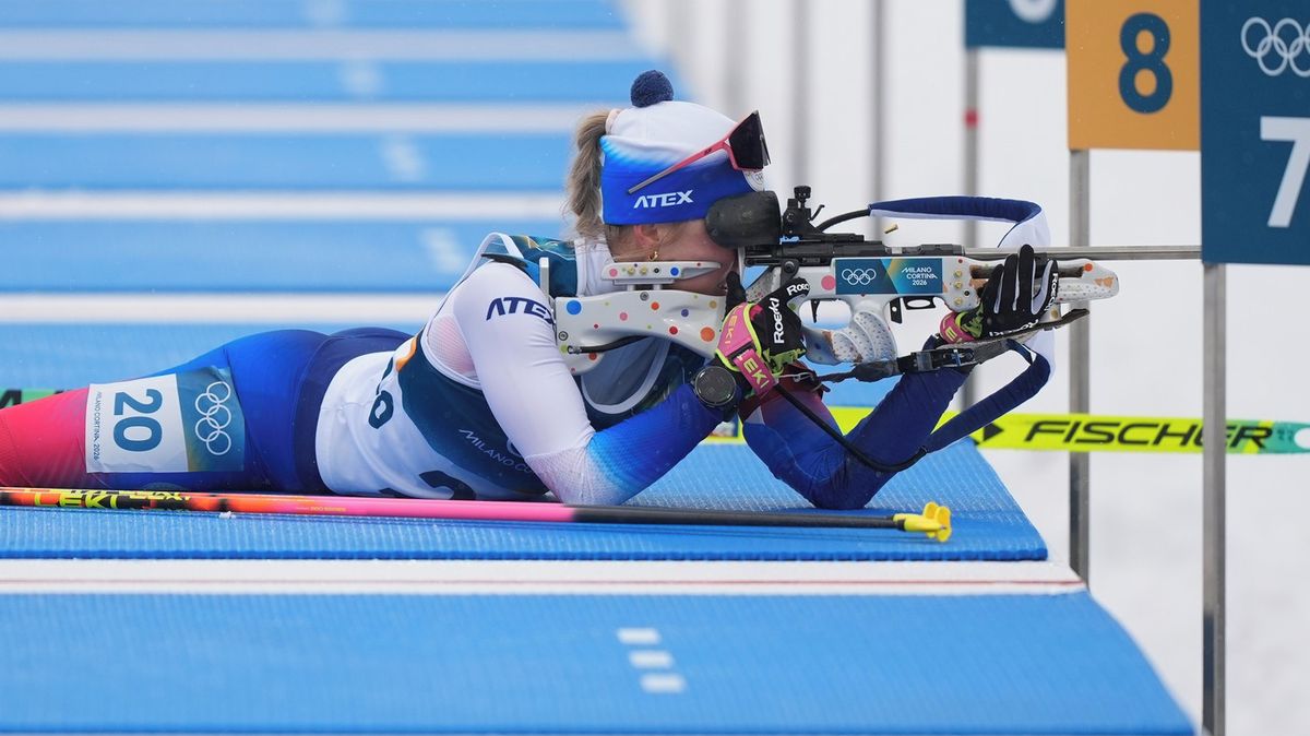 První olympijské zlato v biatlonu pro Itálii. Voborníková dojela osmnáctá