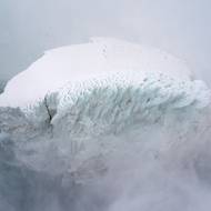 K tomu však došlo jednou v roce 1848, kdy ledová zátka zastavila tok na více než 30 hodin.
(Niagarské vodopády, 10. února.)