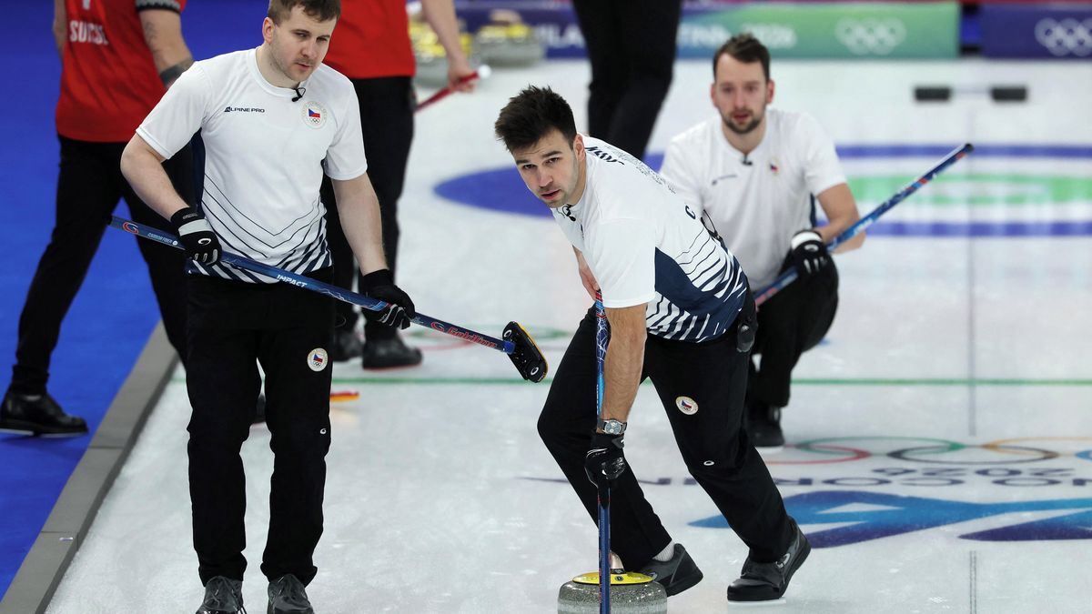 Čeští curleři prohráli na olympiádě i druhý zápas, Švýcarům podlehli 3:7