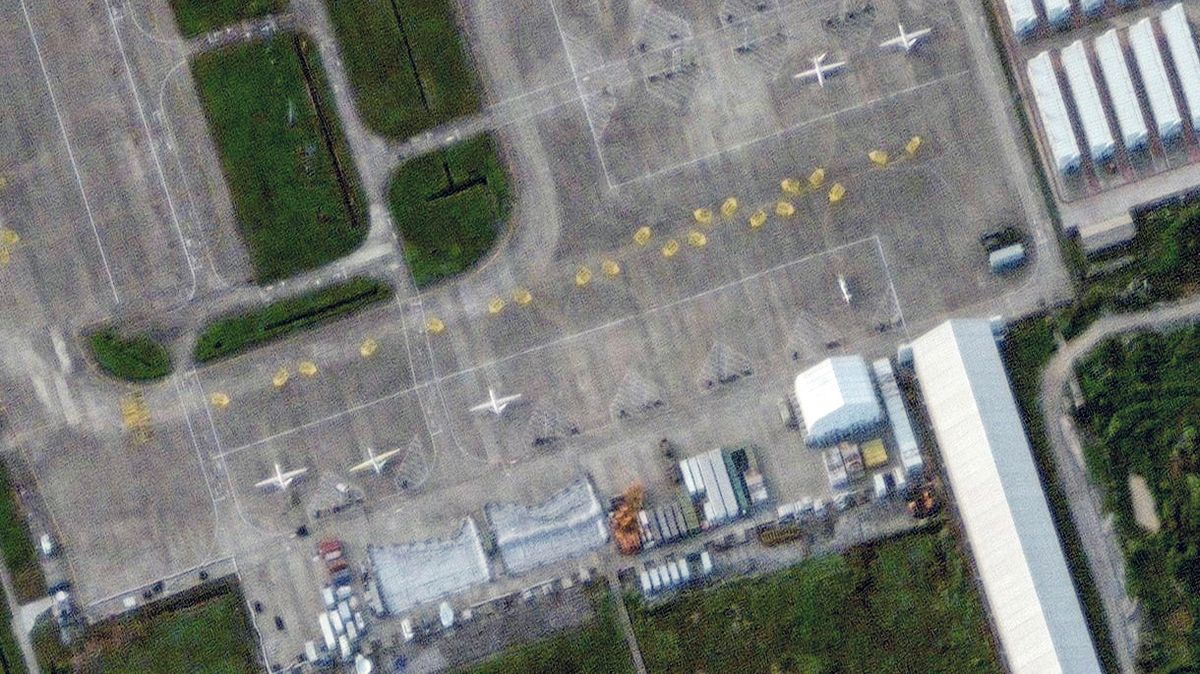 Čína maskuje lety dronů v možné přípravě invaze proti Tchaj-wanu