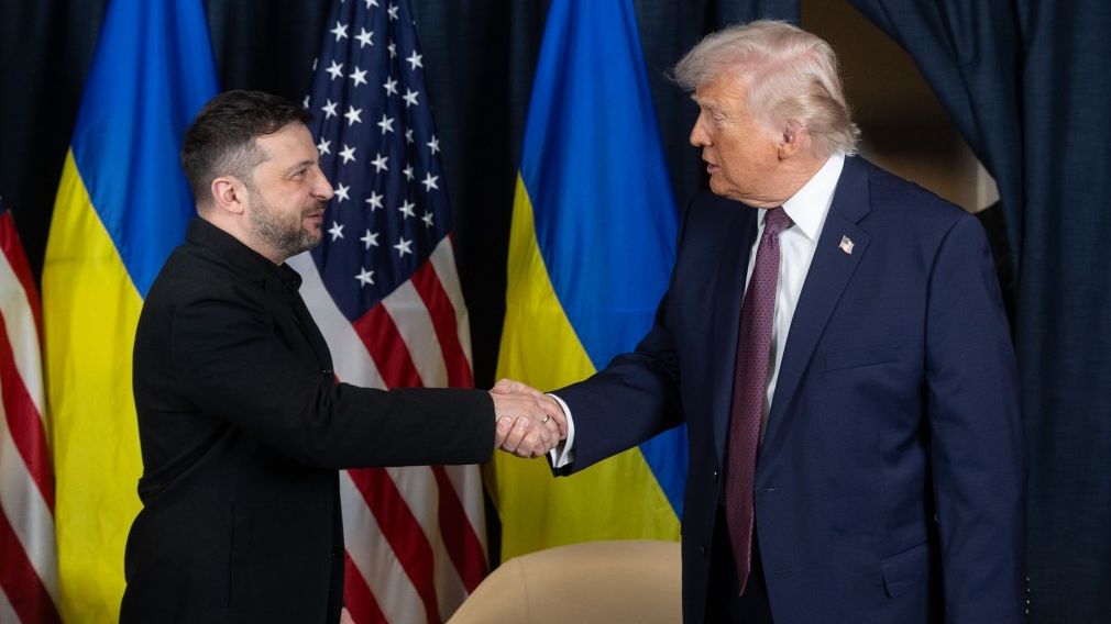 Zelenskyj: USA nabízejí bezpečnostní garance, když se Ukrajina stáhne z Donbasu