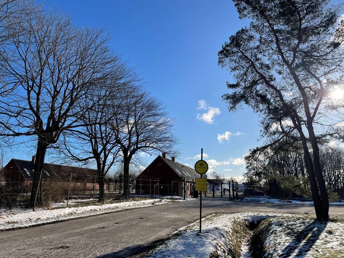 Vojenská základna poblíž města Dragør, kde se po přeletech dronů instalovaly speciální radary.