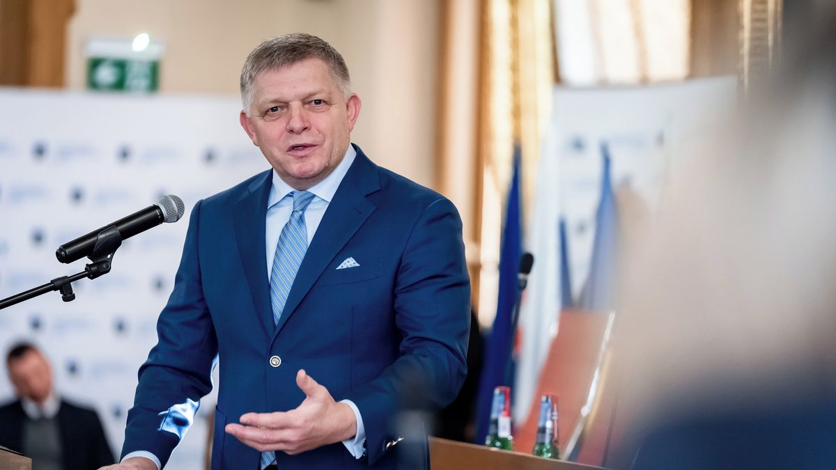 Slovenský premiér Fico prohlásil, že nepodpoří závěry summitu EU k Ukrajině