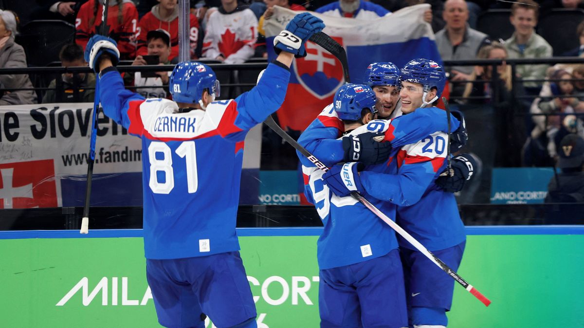 Slováci jsou krok od překvapivé medaile. Němce porazili a jsou v semifinále