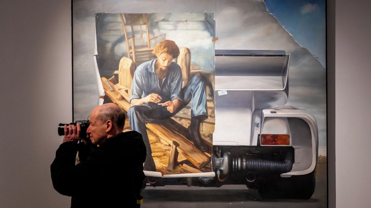 Výstava v Praze představuje české malíře, které ovlivnil hyperrealismus