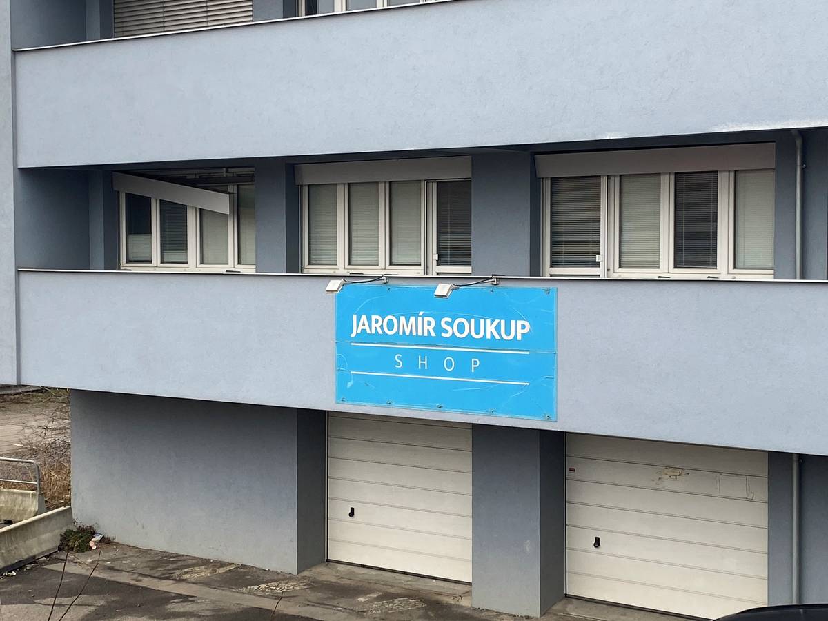 Shop Jaromíra Soukupa.