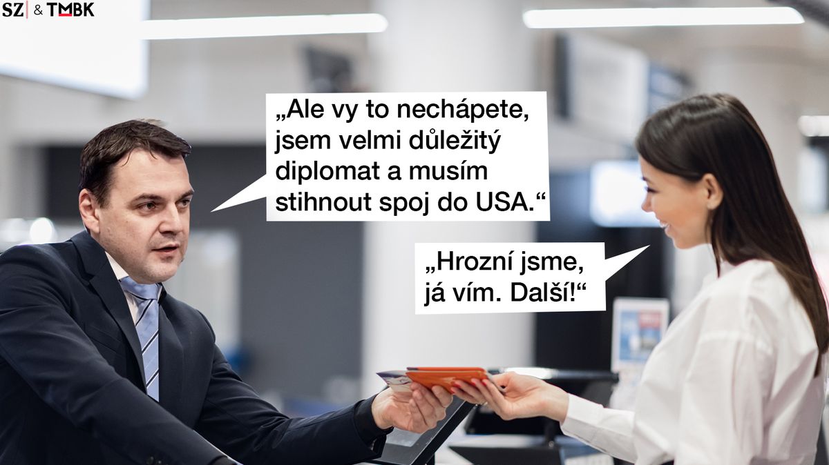 TMBK: Macinka do USA nakonec neodletěl. Může za to počasí