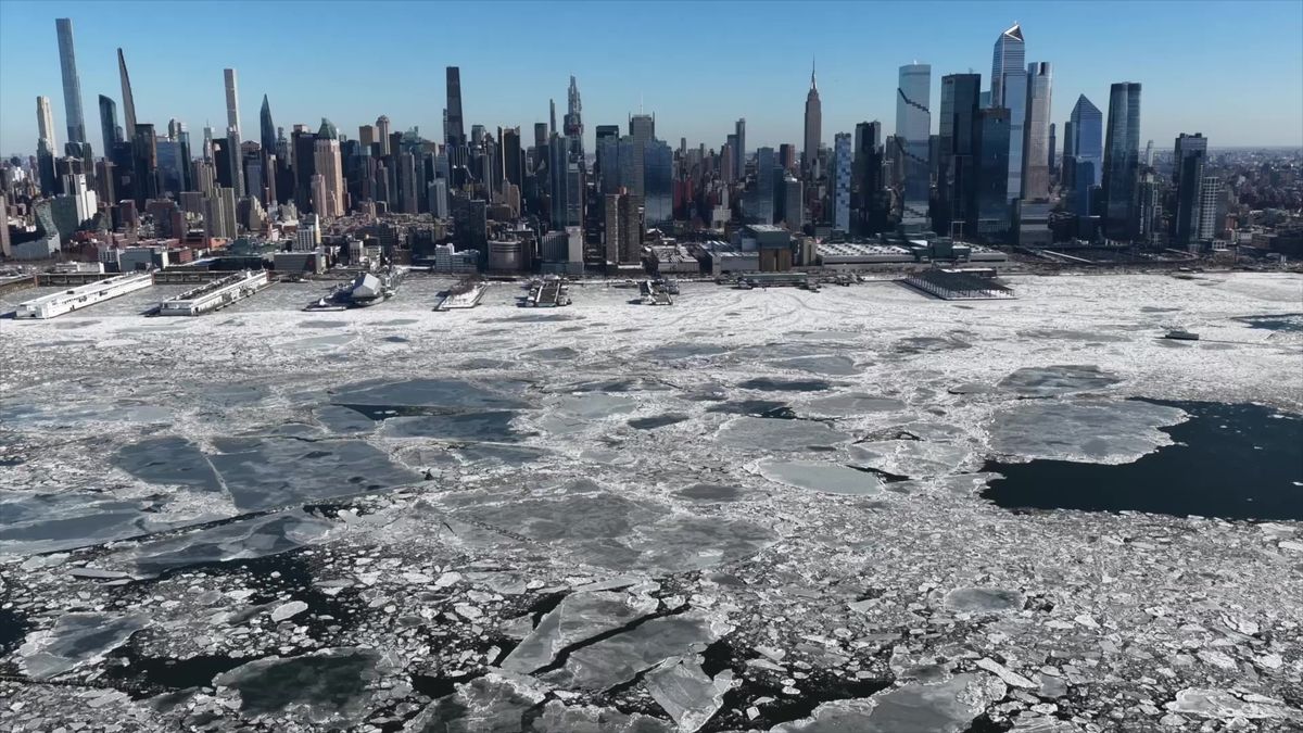 Obrazem: Mrazy v New Yorku lámaly rekordy