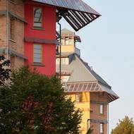 Obytný komplex Hvězda - architekt Vlado Milunić.