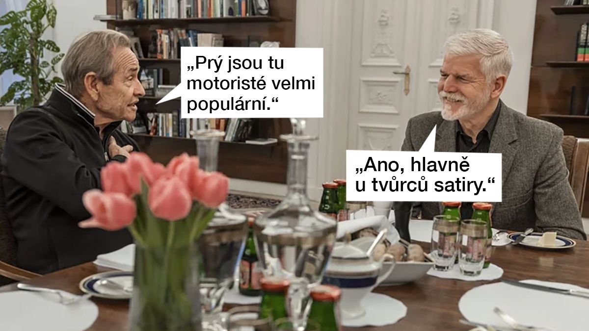 TMBK: Prezident se sešel s opravdovou legendou motorsportu