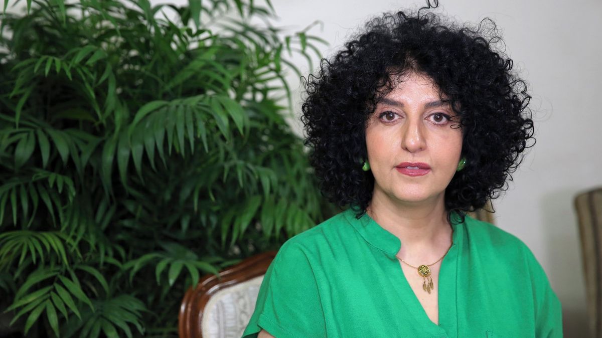 Íránská nositelka Nobelovy ceny za mír Mohammadíová drží hladovku