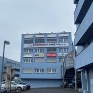 Památník kdysi rozsáhlého mediálního impéria.