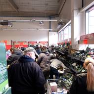 Otevření outletu Lidl v Ostravě.