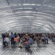 Umělecký pavilon Guatero, Santiago v Chile, 2023.