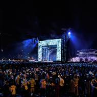 Snímek z koncertu.