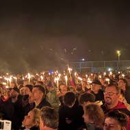 Magyarovo publikum v Gödu.