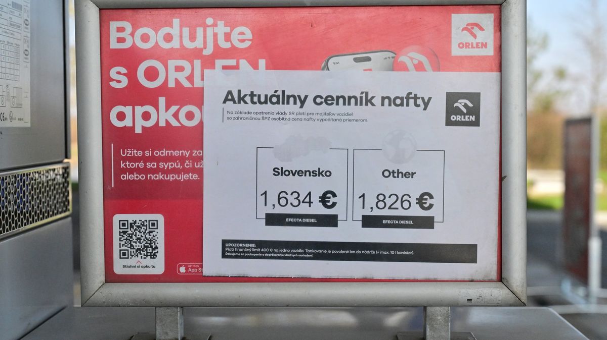 Dvojí ceny nafty šikanují Slováky