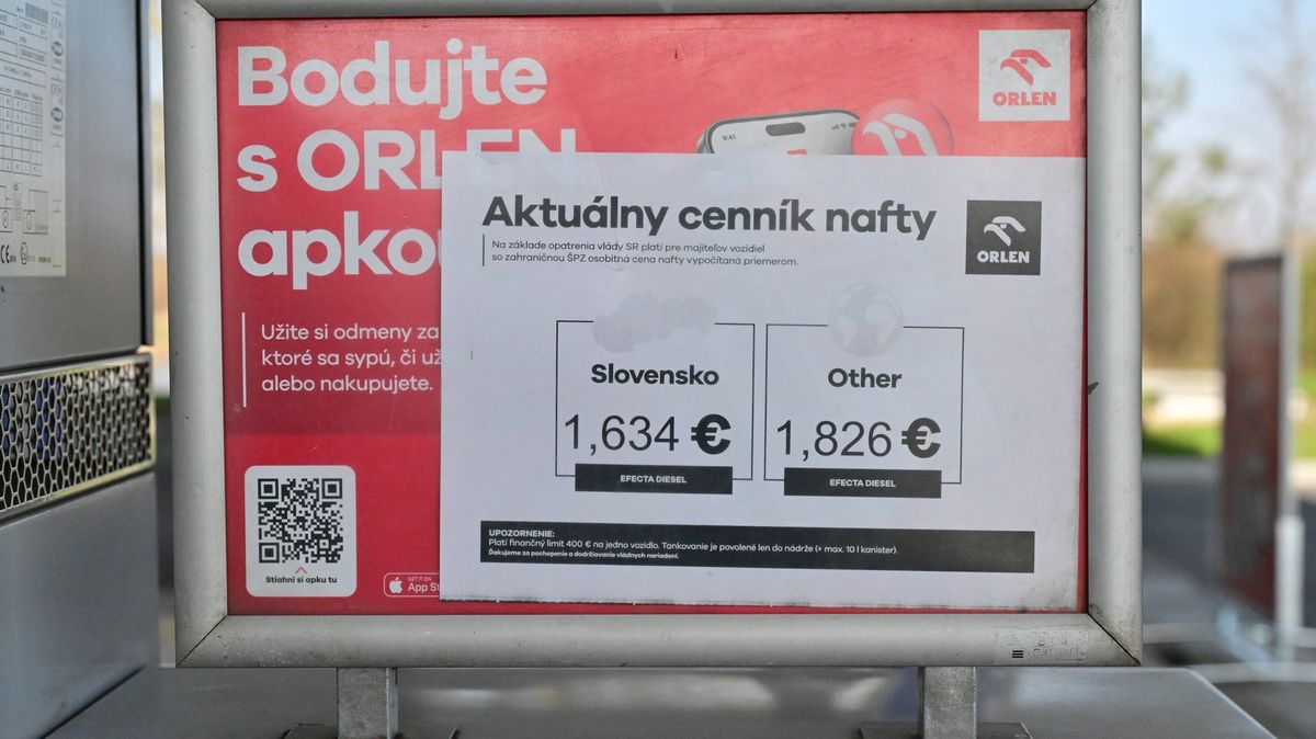 Dvojí ceny nafty šikanují Slováky