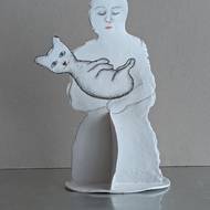 Jindra Viková - Madonna s kočičkou 