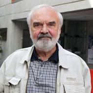 Zdeněk Svěrák v Českém rozhlasu v roce 2014.