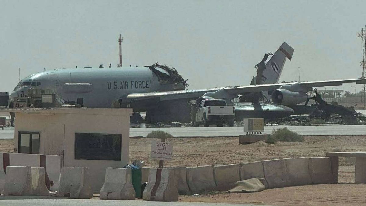 Íránský útok připravil Američany o cenný radarový letoun