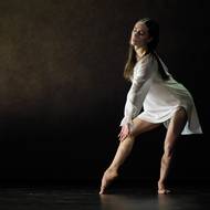 Pas de deux z baletu Le Parc. Na fotografii je Ida Frau.