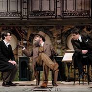 Jakub Svojanovský coby Hermann Helmer, Petr Bláha v roli Michaela Thoneta a Ivan Dejmal jako Ferdinand Fellner.