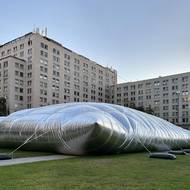 Umělecký pavilon Guatero, Santiago v Chile, 2023.