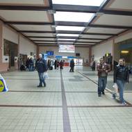 Hlavní vlakové nádraží v Plzni, na snímku v roce 2009. 